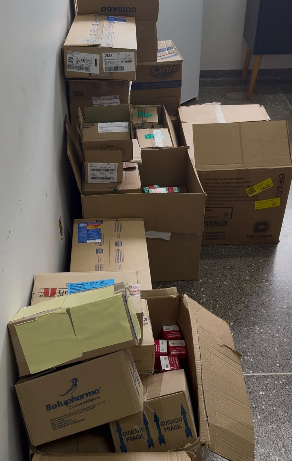 Medicamentos destinados aos procedimentos de castração