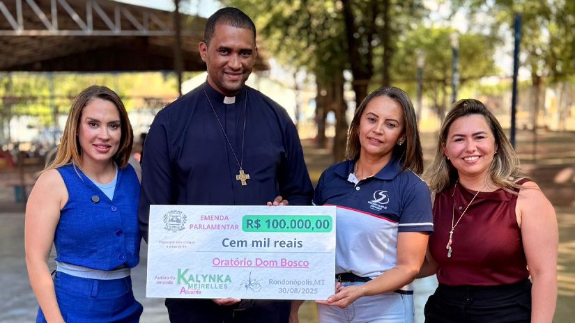Registro da destinação ao Oratório Dom Bosco